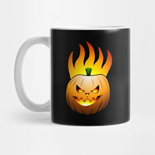 Halloween Pumpkin Head Mug